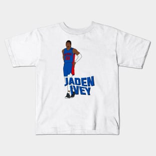 Jaden Ivey Vintage Kids T-Shirt